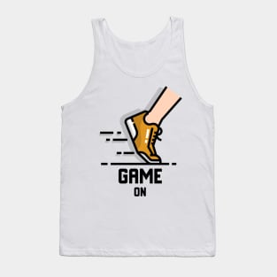 Game on running motivation Tank Top